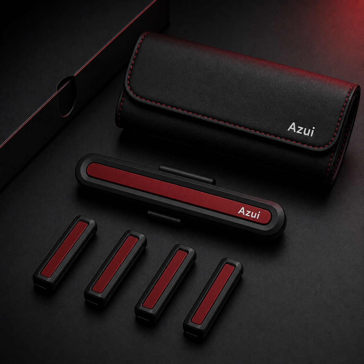 Azui Redline scent bar bundle with cartridges and sleeve